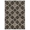 Claremont Quatrefoil Grey Area Rug 8X10 Transitional Polypropylene Soft Texture